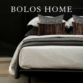 柏洛斯volcano 融岩 高端轻奢灰咖床头靠垫高级感样板间腰枕套