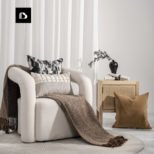 柏洛斯轻奢高端沙发抱枕