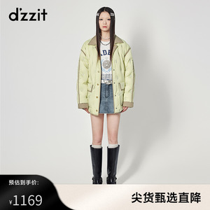 dzzit地素双面穿羽绒服2023冬季专柜新款