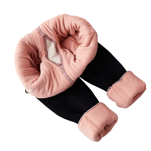 女童蚕丝裤冬季特厚北方一条过冬保暖棉裤儿童加绒加厚外穿打底裤