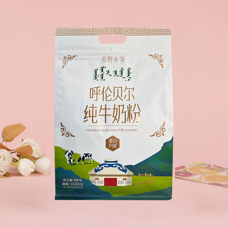 原野乡情呼伦贝尔纯牛奶粉独立包