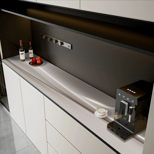 餐边柜台面保护垫防水防油防烫轻奢高级感玄关电视柜台面保护垫子