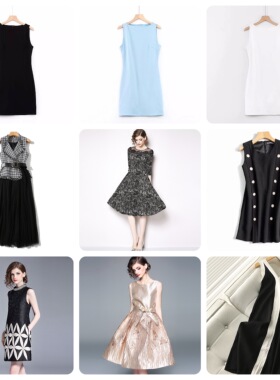 衣帽间展厅陈列高端服饰女装摆件