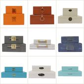 饰品装 新中式 样板房饰品首饰盒现代卧室软装 饰盒摆件收纳酒柜盒子