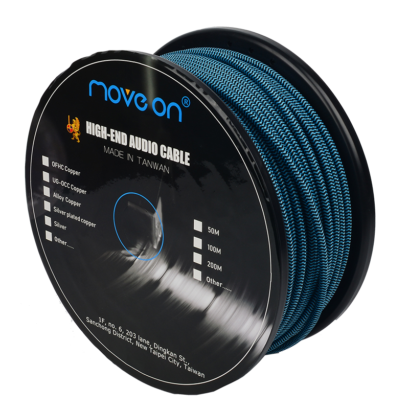 台湾6N无氧铜MOVEON音频信号线