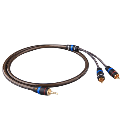 3.5一分二RCA双声MOVEON音频线