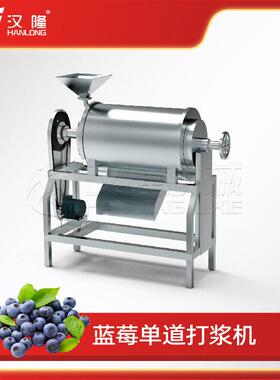 食品机械大型商用不锈钢工业水果果蔬道打浆机蓝莓去皮打浆机
