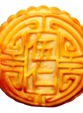 广式手工传统豆沙蛋黄大月饼