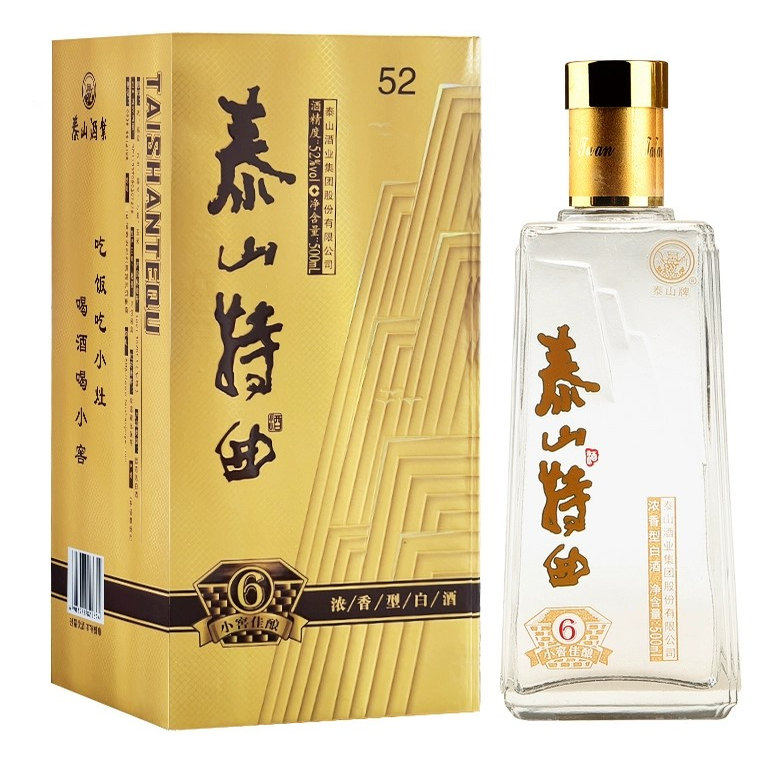 泰山特曲酒小窖佳酿6浓香型