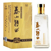 泰山特曲酒小窖佳酿6浓香型52度500ml礼盒纯五粮宴请送礼口粮酒