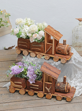 自然风幼儿园教室微景观桌面摆件