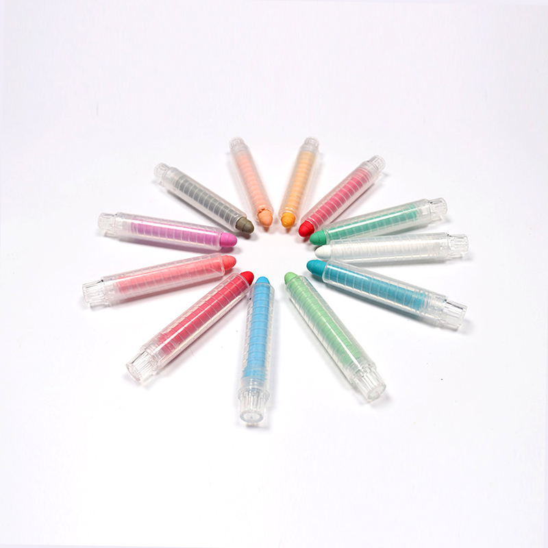 水溶性绘画多彩色环保无尘粉笔