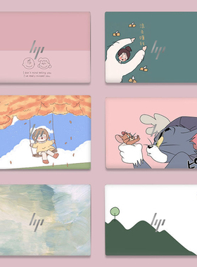 适用HP惠普Probook 440 455 G11/G10电脑贴纸450 430 G10/G9/G8图案定制机身外壳盖炫彩笔记本屏幕保护贴膜