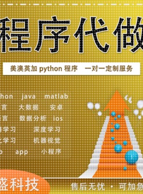 python代编程c/c++代码编写R语言数据分析vb程序代做java算法接单