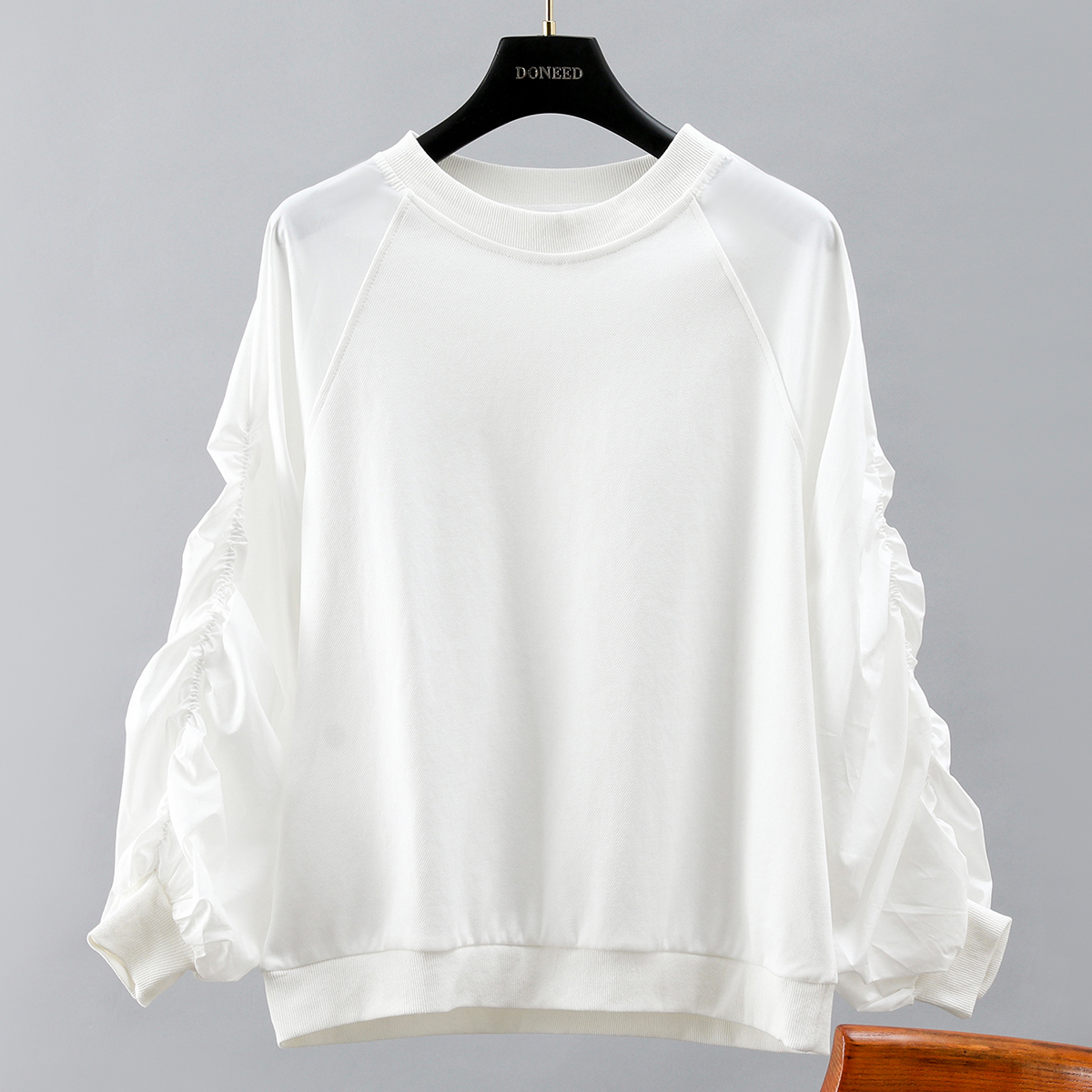 长袖T恤女春秋新款宽松版型