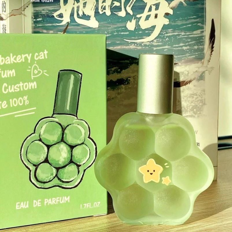 可爱猫爪茉莉花香水女士持久留香72小时正品玫瑰樱花学生淡香小众