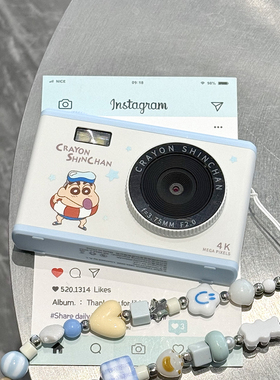 蜡笔小新CCD相机学生党女生入门随身小型旅游高清数码生日礼物
