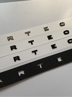 19年新款大众CC改装件ARTEON英文字母贴装饰配件后字标车贴3d立体