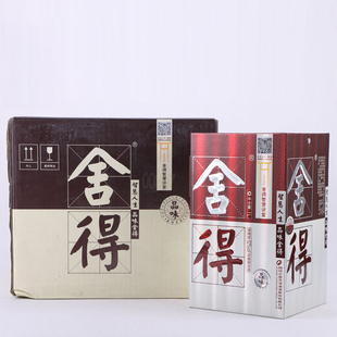 2017年沱牌舍得酒 品味舍得 52度 1000ml*4瓶整箱公斤装 浓香型