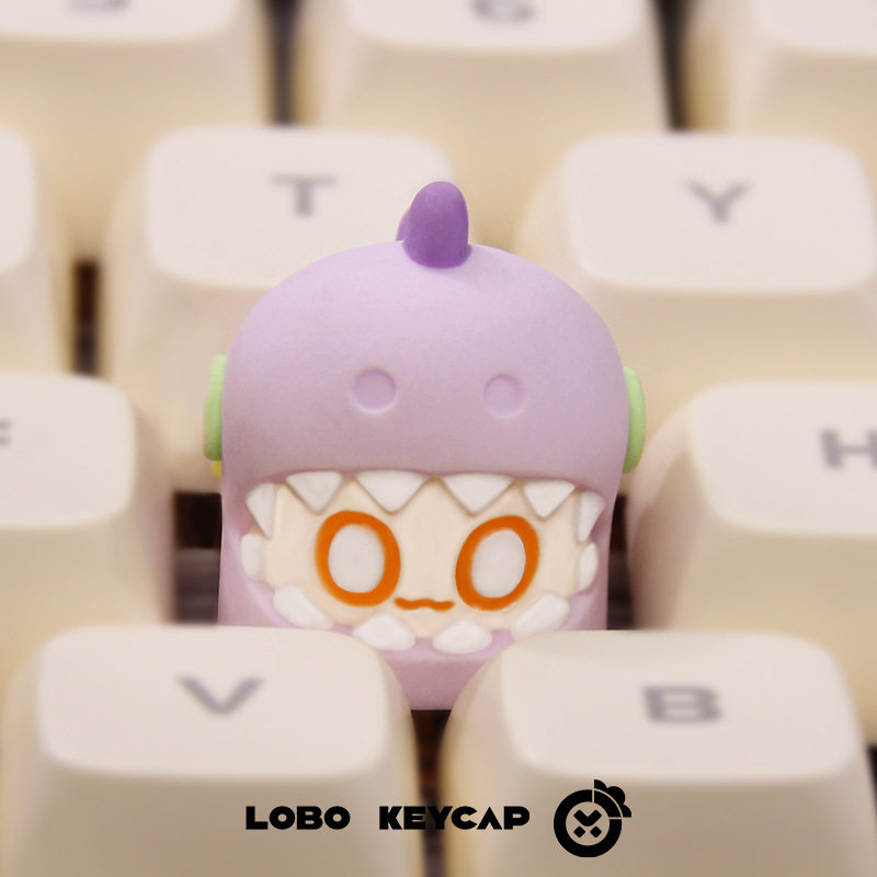 小萝卜原创设计立体键帽十二生肖布偶恐龙可爱树脂趣味小键帽,电脑硬件/显示器/电脑周边,键帽,淘宝优惠券,粉丝福利购,淘宝优惠卷