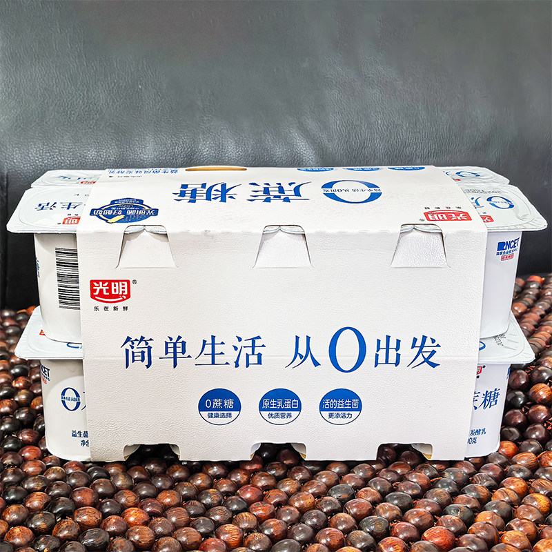 光明0蔗糖酸奶90g*16杯