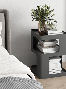 铁艺沙发边几边柜简约角几轻奢方几客厅小茶几北欧创意床头柜卧室