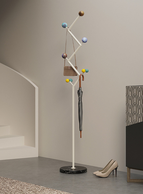 创意儿童星球衣帽架客厅铁艺挂衣架家用落地卧室晾衣架子悬挂玄关