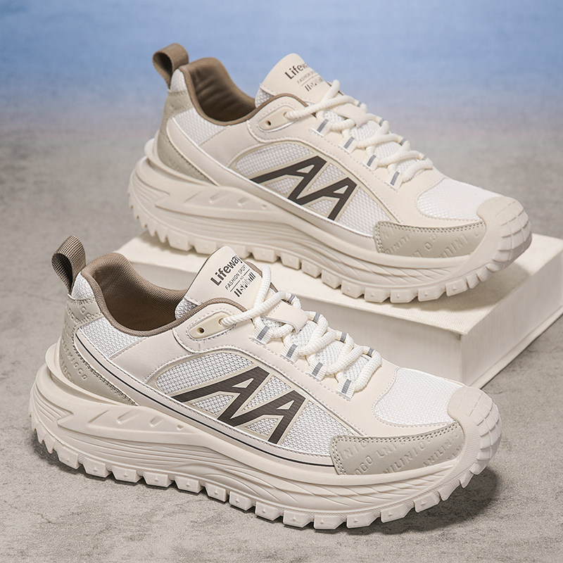 运动鞋男士夏季网面户外旅游爬山登山男鞋夏天休闲鞋软底透气潮鞋