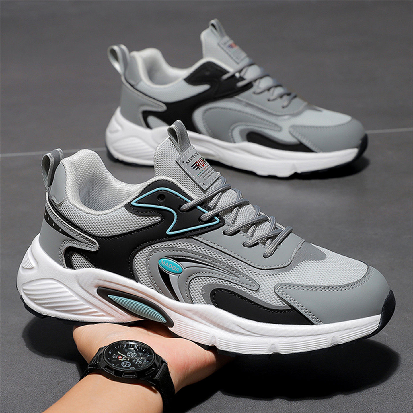 运动鞋男款网面透气跑步户外轻便男鞋软底休闲鞋秋季舒服旅游网鞋,流行男鞋,网面鞋,淘宝优惠券,粉丝福利购,淘宝优惠卷