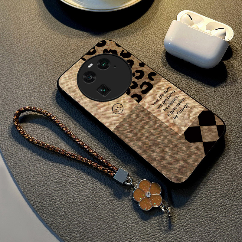 适用oppofindx6布纹创意保护套