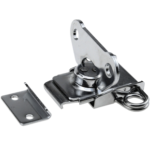 蝴蝶锁工具箱旋转锁扣卡扣固定配件五金搭扣木箱子箱扣航空箱