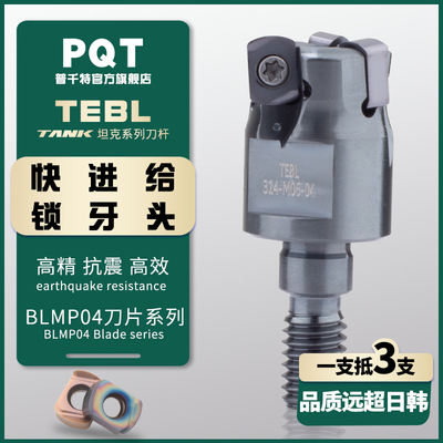 PQT锁牙头TEBL快进给铣刀杆BLMP