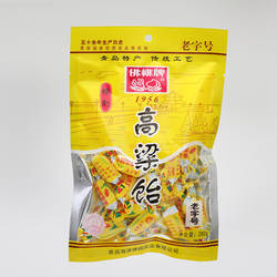 佛桃牌高粱饴260gX4袋装青岛特产拉丝传统高粱饴老字号4袋组合