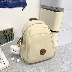 双肩背包女洋气时尚ins迷你小包包女 休闲户外旅游轻便大学生小型