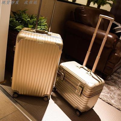 上翻盖18铝框万向轮旅行行李箱20