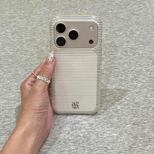 【每日新品】简约白条纹适用于苹果17promax手机壳iphone16保护套15新款17pro超好看外壳max手机套巨好看女款