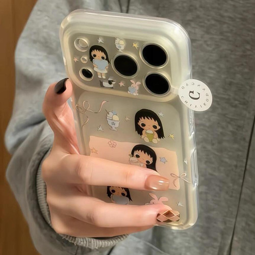 可爱透黄爱心小玉适用于苹果17promax手机壳iphone16pro保护套15新款17pm超好看独特巨好看外壳全包防摔超火