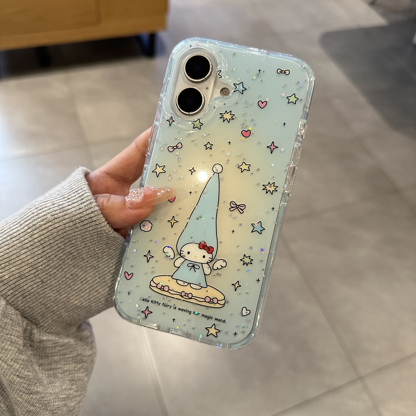 ins风可爱长帽子kitty猫适用于苹果15手机壳iphone16保护套14防摔13全包新款15promax少女16pro高级max手机套