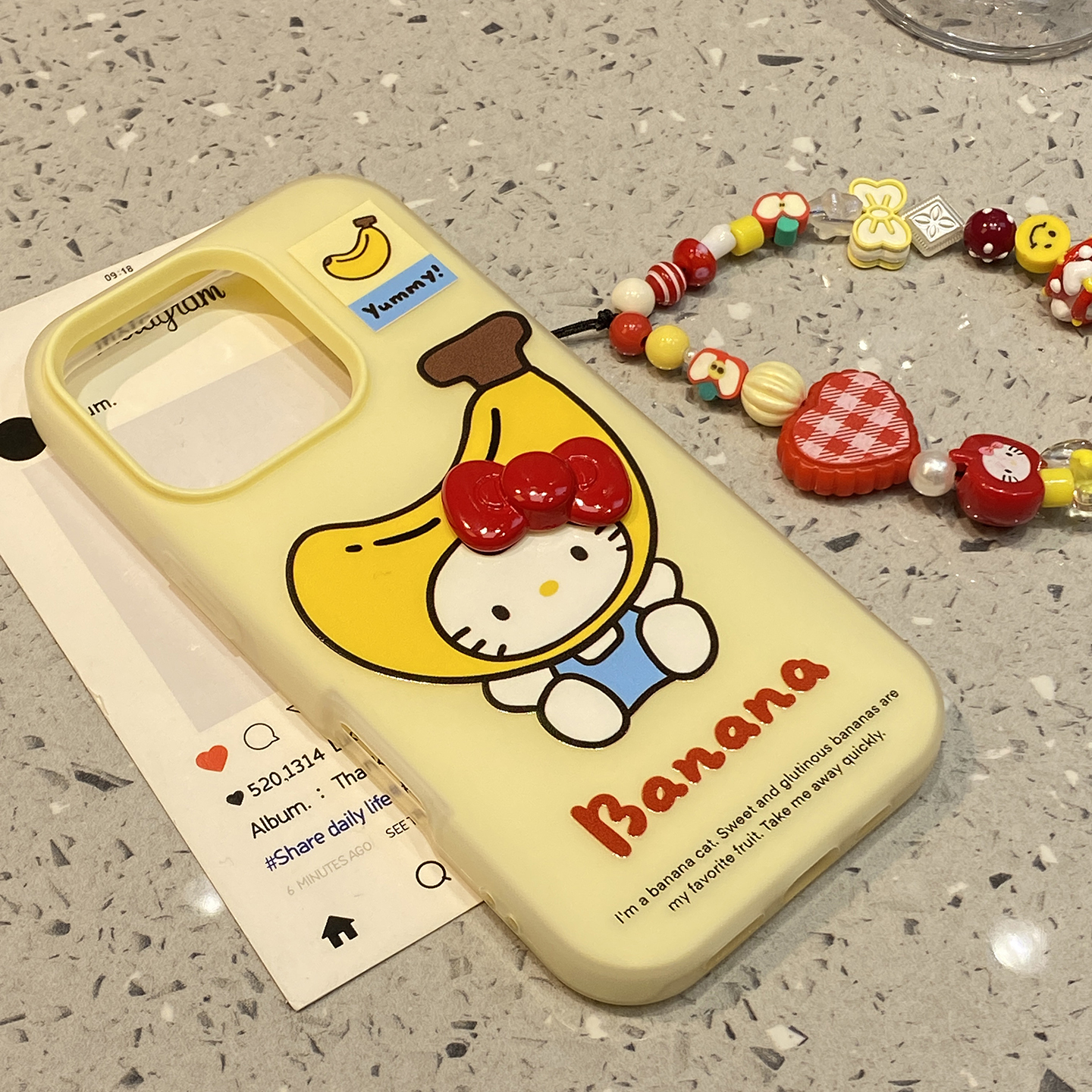 韩风ins可爱蝴蝶结KT猫带挂绳适用于苹果16手机壳iphone15保护套14链条女款13新款15promax官15pro/max手机套