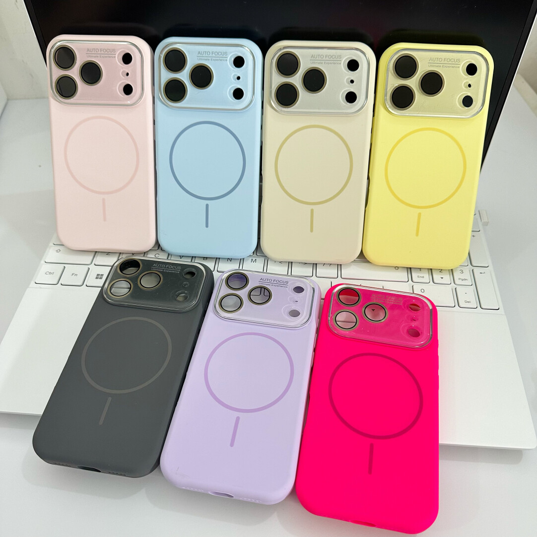 高级感液态硅胶适用苹果17promax手机壳iphone16pro保护套新款15细圈磁吸14简约13外壳max系列男女情侣手机套