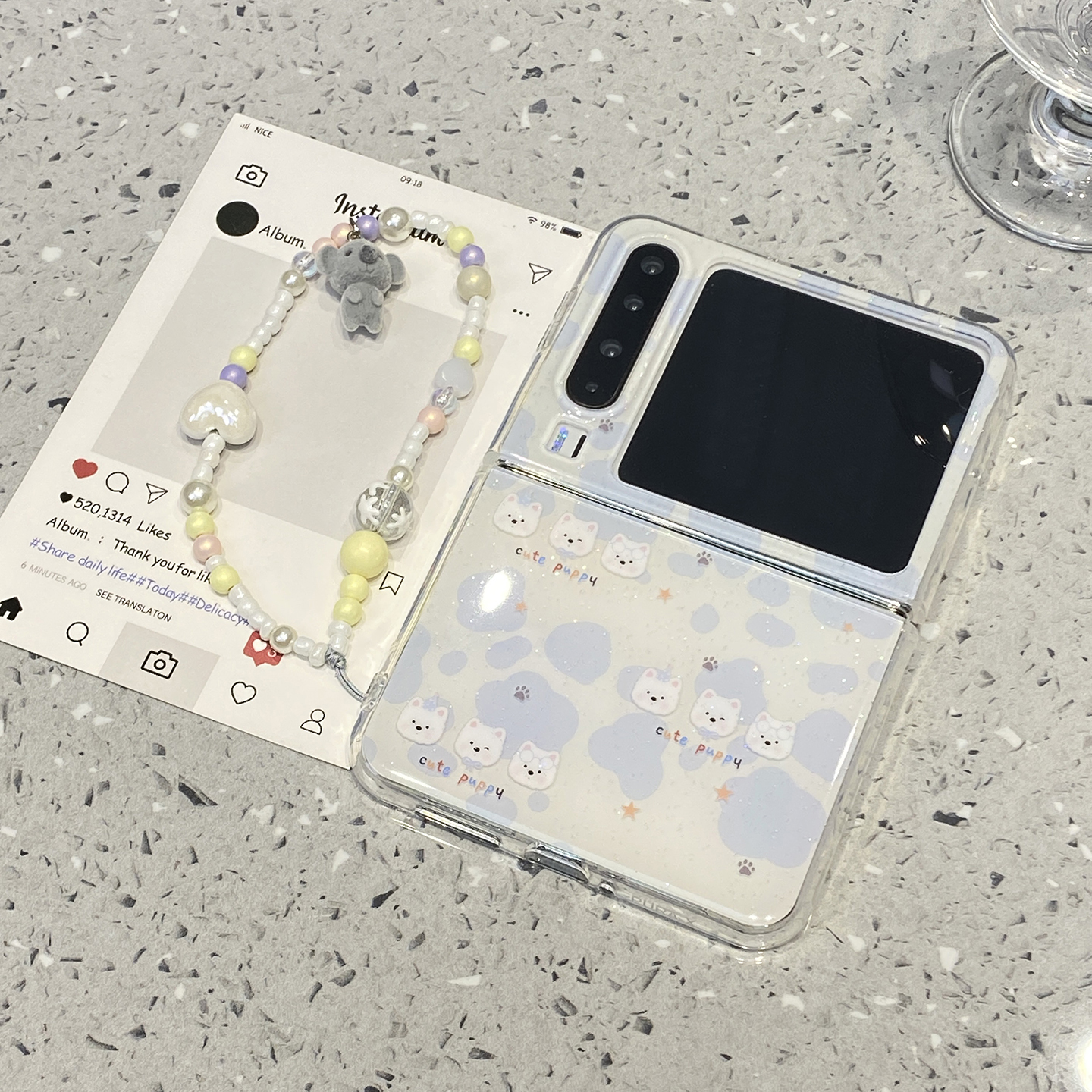 【每日新品】可爱卡通闪粉西高地适用华为purax折叠屏手机壳Pocket2外壳pura链条x典藏版女款超好看外壳新款