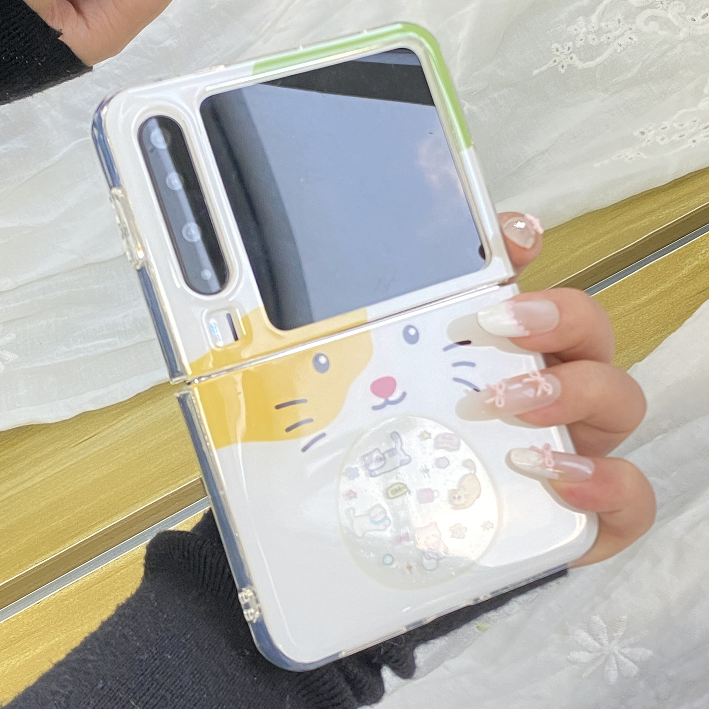 可爱卡通猫咪适用华为purax折叠屏手机壳pura/x典藏版外壳全包防摔超好看外壳巨好看独特女超火个性创意爆款