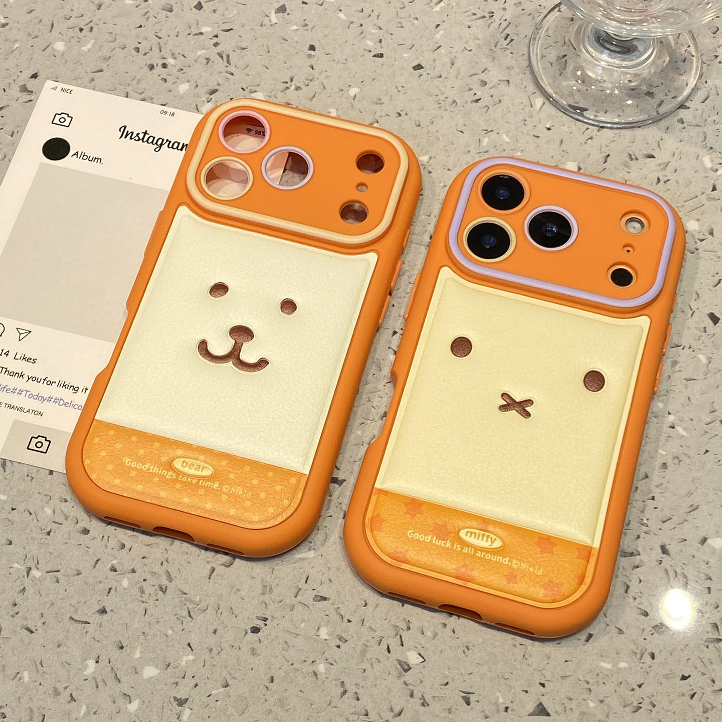 【每日新品】可爱自嘲熊米菲兔表情适用于iphone17promax手机壳苹果16保护套14全包13新款15pro超火max手机套