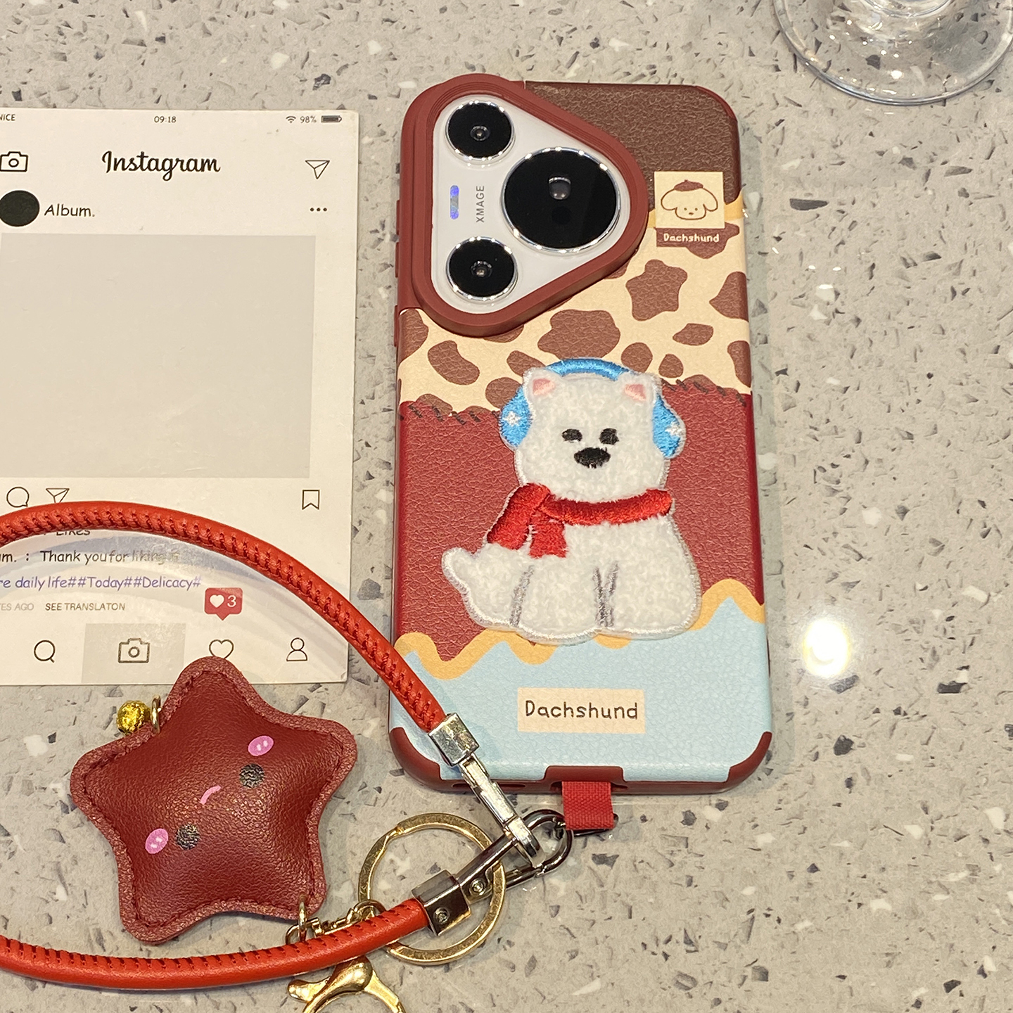 【每日新品】秋冬刺绣西高地适用华为pura80pro手机壳pura70pro保护套p70新款p80外壳mate60pro/mate70高级感