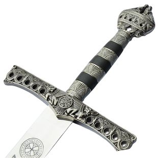 欧式西洋剑影视罗马帝国中世纪圣骑士之剑古罗马十字军剑未开刃