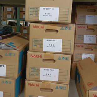 日本库存NACHI不二越先导式 G03 J51 止回阀OCP