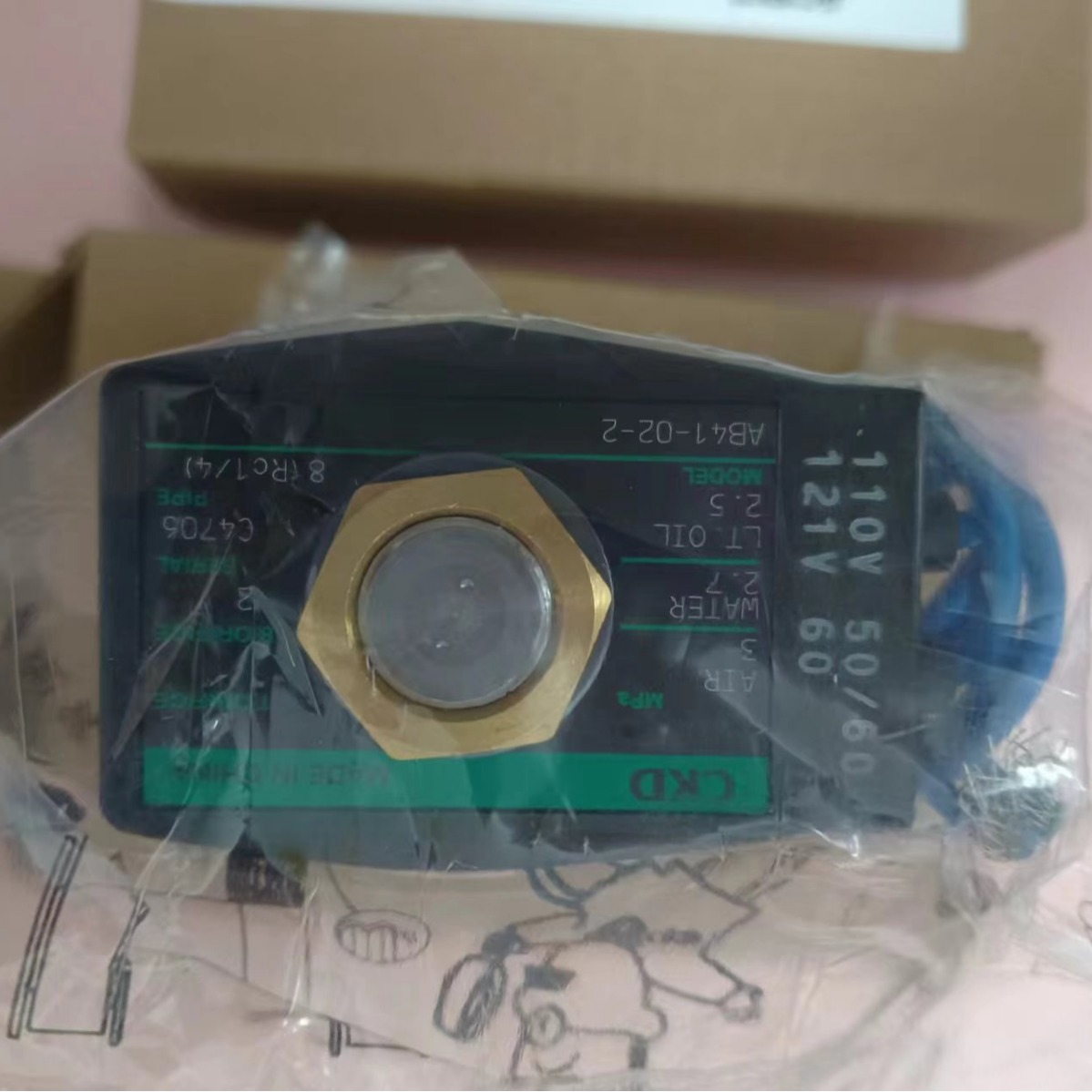 CKD电磁阀AB41-02VCKD