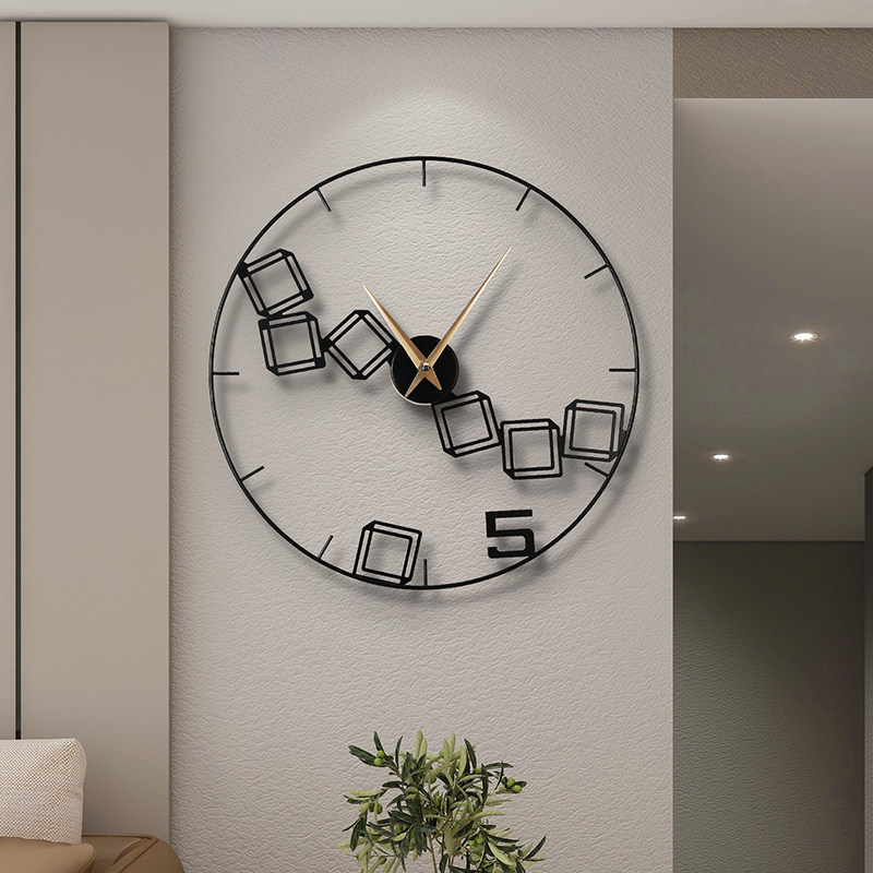 时钟挂钟客厅家用现代极简钟表