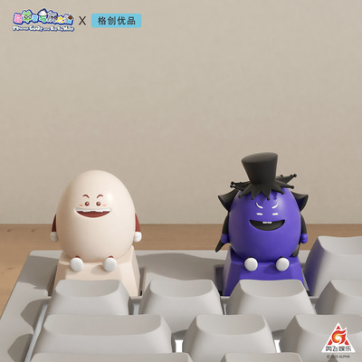 黑大帅潇洒哥机械3D立体键帽