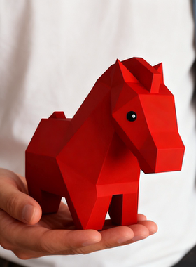 2026年马年新年本命年过年客厅桌面红红火火生日礼物送朋友的摆件